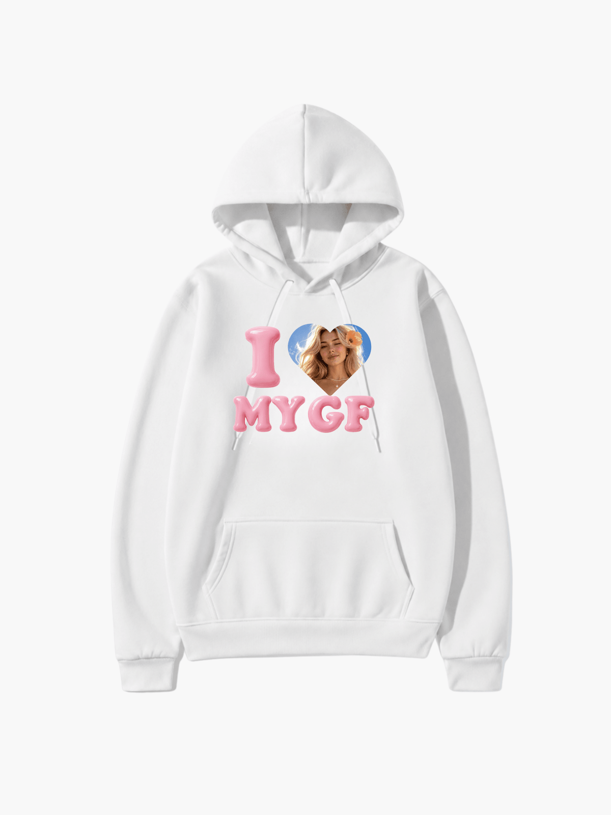 I Love My BF/GF Custom Photo Shirt