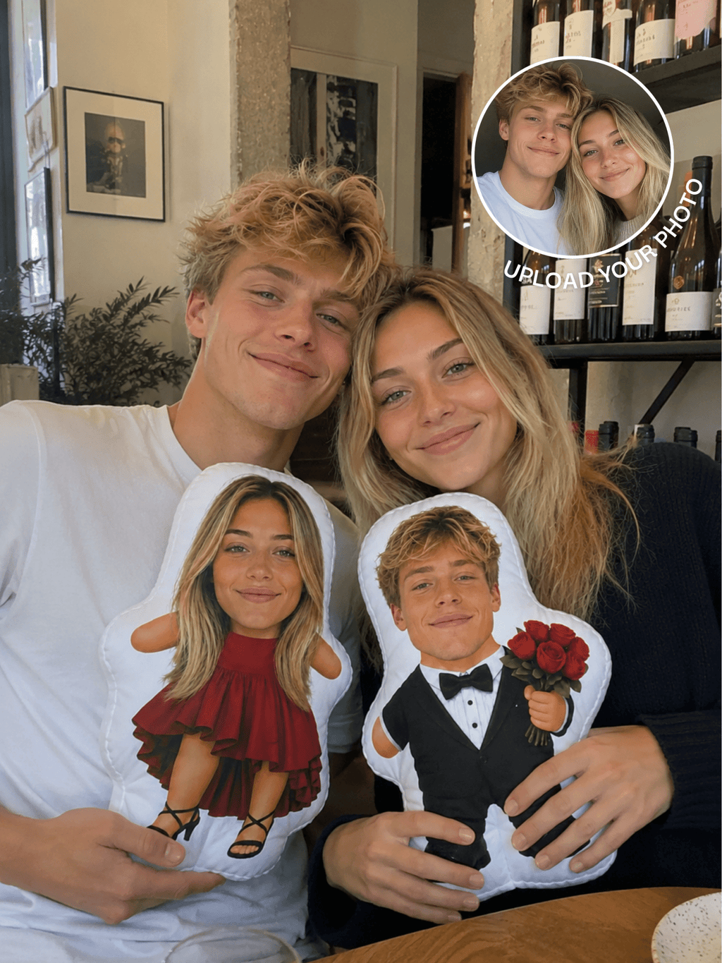 Boyfriend & Girlfriend Pillow