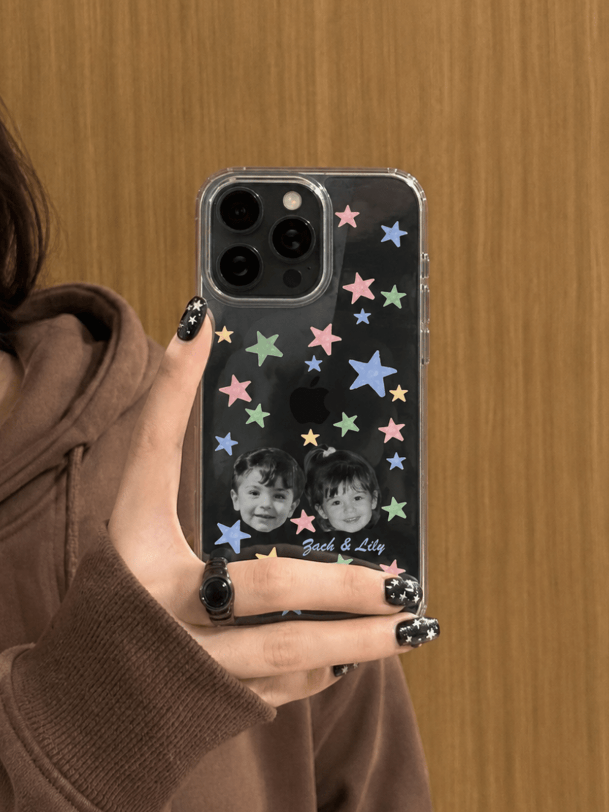 Personalized Couple Baby Pics Phone Case