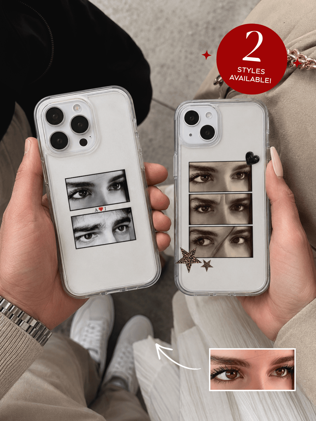 Custom Eye Collage Phone Cases