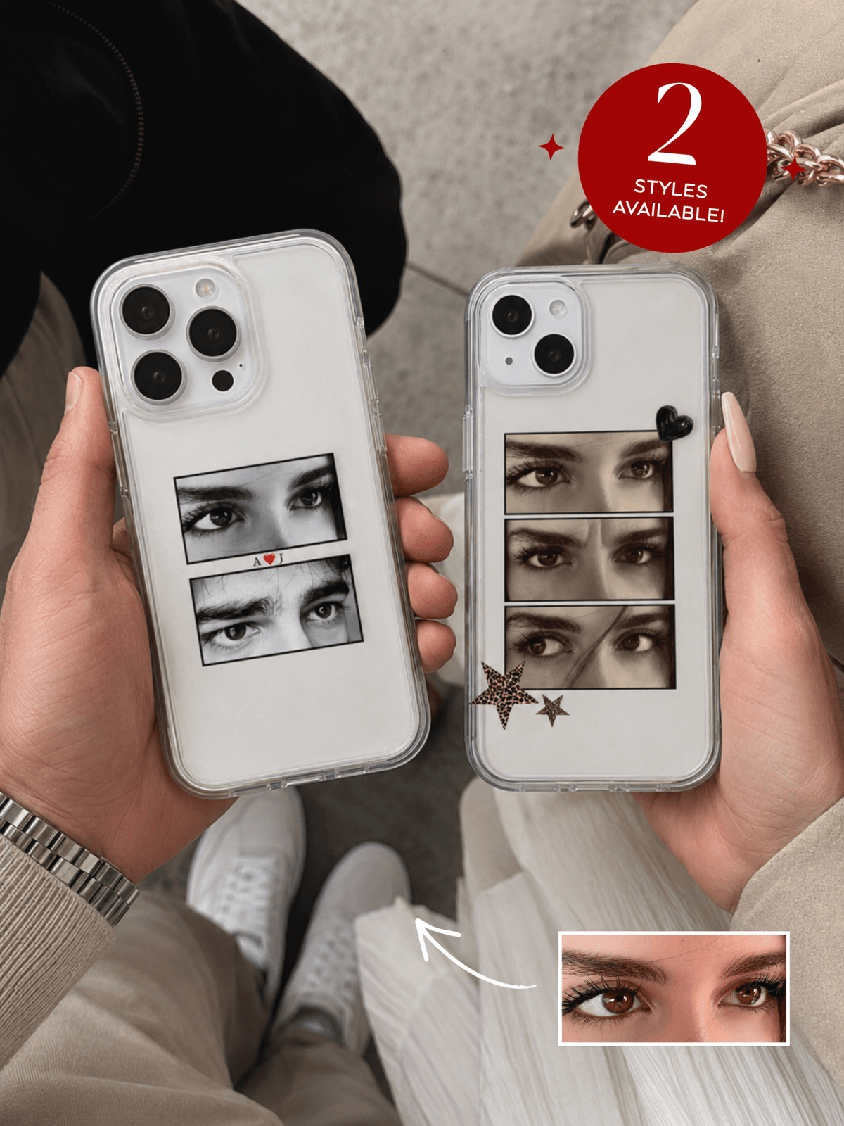 Custom Eye Collage Phone Cases